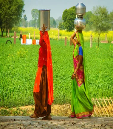 Mughal Heritage walk to Kachpura Village, Agra