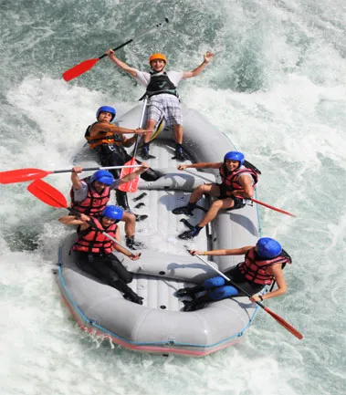 Rafting in the Shyok River, Leh