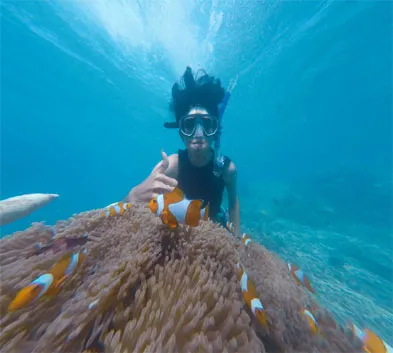 Snorkeling in Andaman