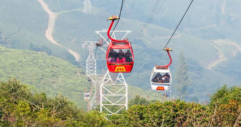 Adventurous Rope-way Ride in Gangtok, Sikkim Image
