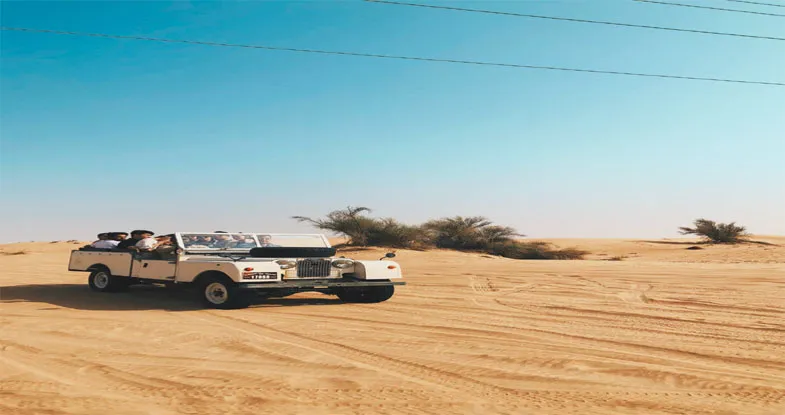 Dune Bashing on Sand Dunes in Jaisalmer Image