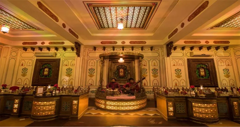 Chowkhi Dhani Village in Jaipur Image