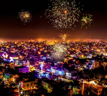 Diwali Celebration in Udaipur from Jaipur